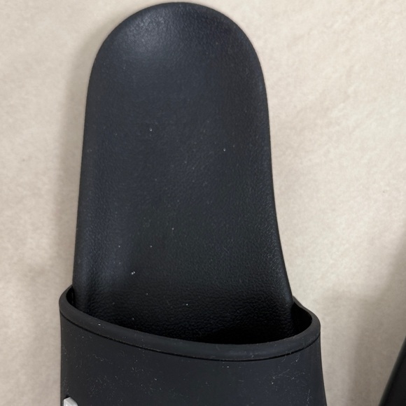 Balenciaga Black Logo Slides - Picture 4 of 6